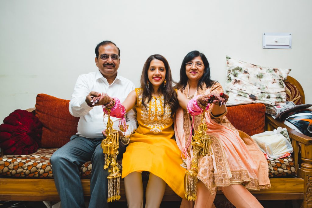 Haldi & choora ceremony