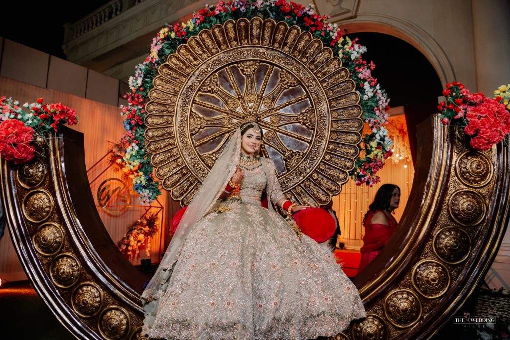 royal Indian bridal entry