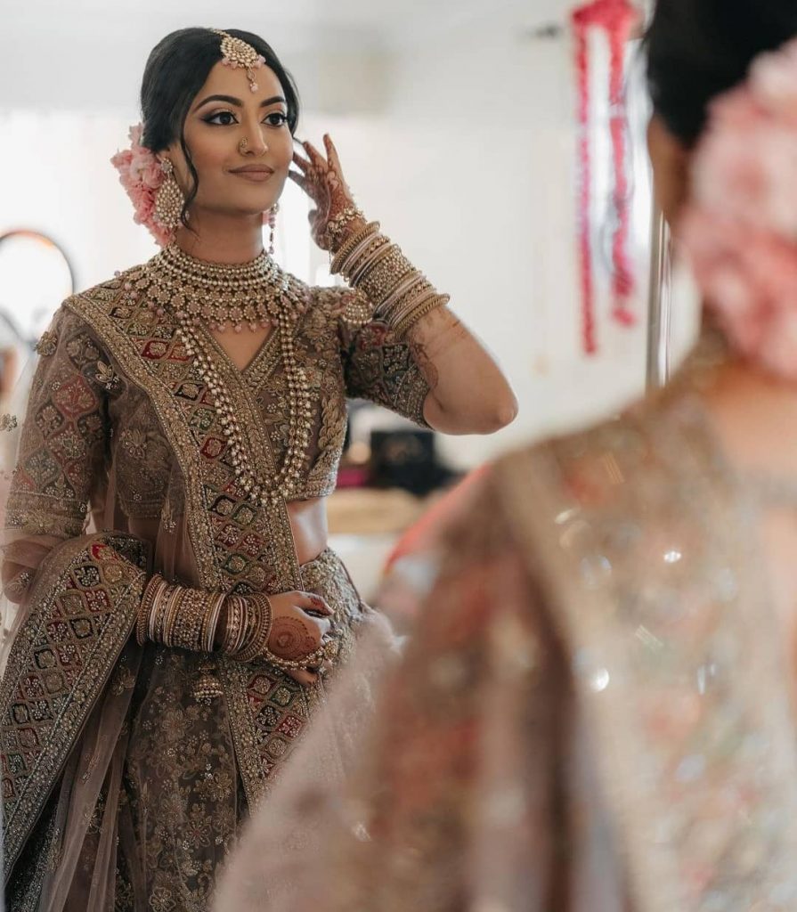 Golden Lehenga