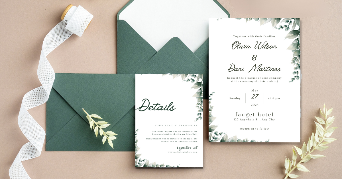 how to make wedding invitations