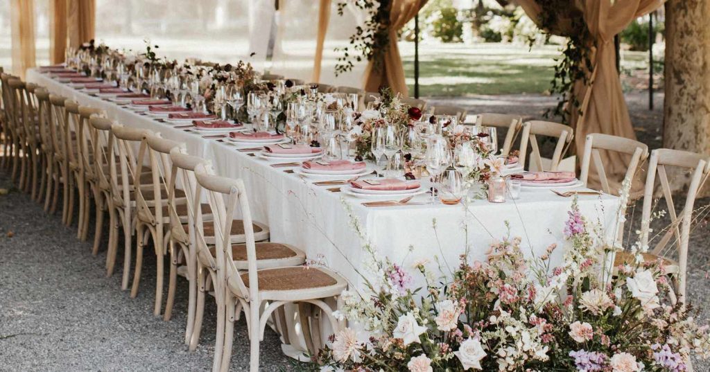 wedding decor rental booking