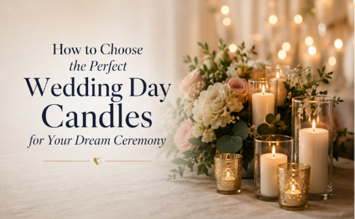 wedding day candles